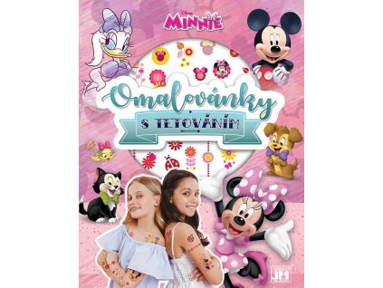Jiri Models JIRI MODELS Omalovánky + tetování Disney Minnie Mouse