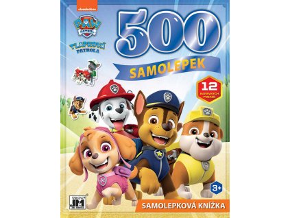 Jiri Models JIRI MODELS Velká samolepková knížka 500 samolepek Tlapková patrola