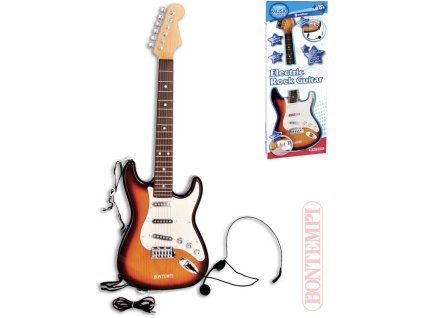 BONTEMPI Kytara dětská rocková elektrická na baterie *HUDEBNÍ NÁSTROJE*