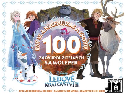 Jiri Models JIRI MODELS Album samolepky Frozen 2 Bav se a nalepuj zas a znovu!