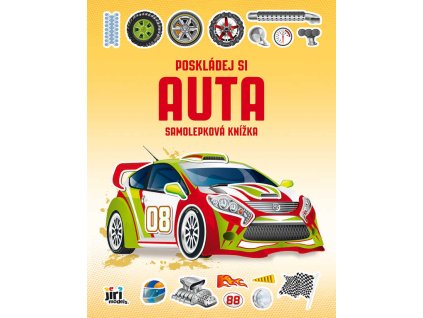 Jiri Models JIRI MODELS Poskládej si auta samolepková knížka
