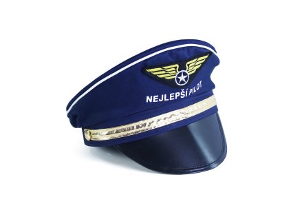 Dětská čepice s nápisem nejlepší pilot