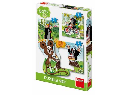 Puzzle baby 3-5 - Krtek na louce