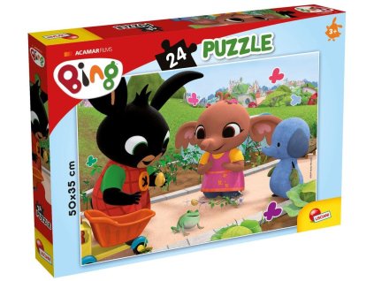 BING - Žába puzzle 24 dílků