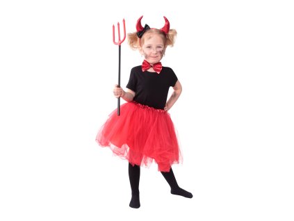 Dětský kostým TUTU set čertice