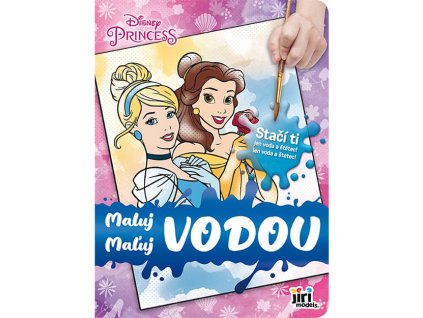 Omalovánka Maluj vodou Princezny