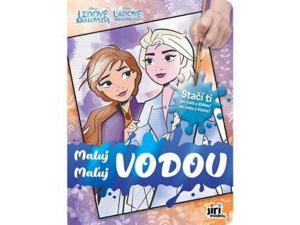 Omalovánka Maluj vodou FROZEN - Ledové království