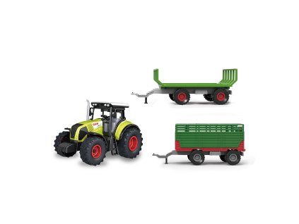 Traktor s vlečkou se zvukem a světlem