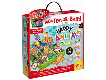 MONTESSORI BABY KRABIČKA - Zvířátka