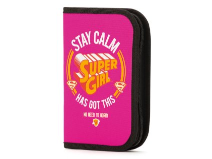 Školní penál Supergirl – STAY CALM
