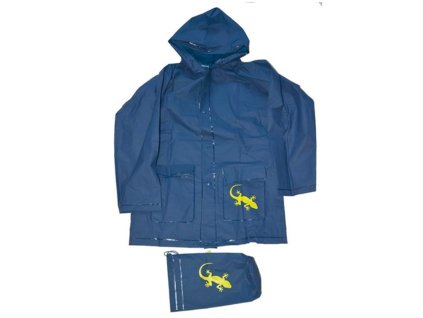 pláštěnka Salamander + pytlík, Pidilidi, PL0045-04, modrá