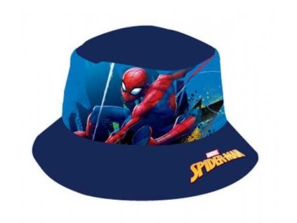 Chlapecký klobouk SPIDERMAN modrý tmavý1000x1000 kopie