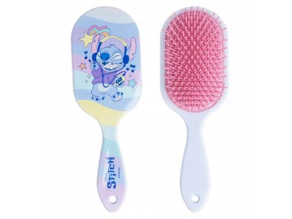 Kartáč na vlasy LILO&STITCH DISCO duhový