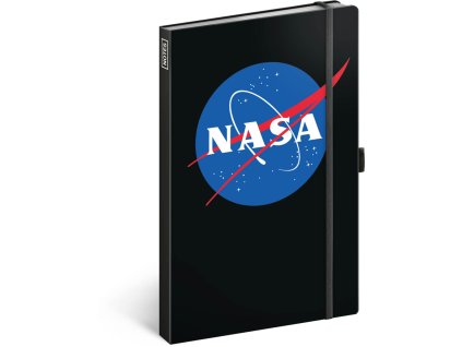 NOTIQUE Notes NASA, linkovaný, 13 x 21 cm