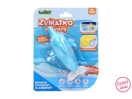 Delfín natahovací do vany 14 cm - český obal
