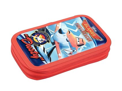 Školní dvoupatrový penál Dusty s náplní