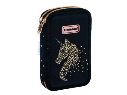 Školní penál dvoupatrový Unicorn star