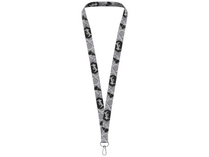 Přívěsek na klíče dlouhý – lanyard, šedý