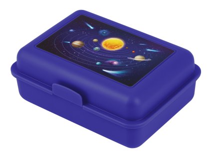 BAAGL Box na svačinu PLANETY modrý
