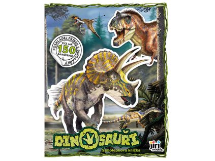 Knížka samolepková Dinosauři