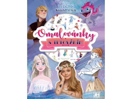 Omalovánka s tetováním Frozen 2 - Ledové království