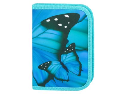 BAAGL Školní penál jednopatrový Butterfly