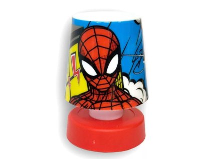 Dětská lampička SPIDERMAN mini červená