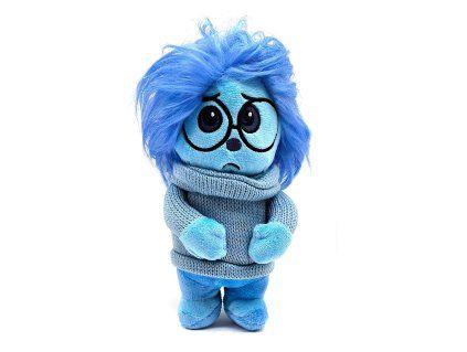 Plyšová hračka V hlavě Inside out Smutek 23cm