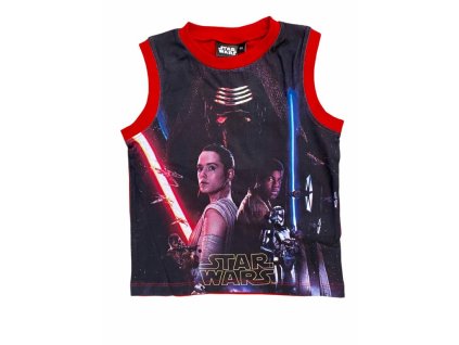 Chlapecké letní tílko STAR WARS červené