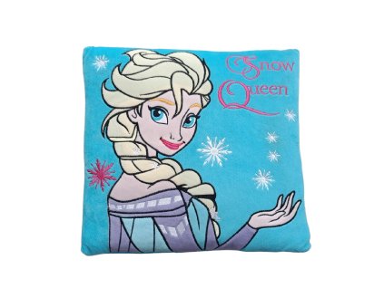 Dětský polštářek FROZEN ELSA tyrkysový 35cm