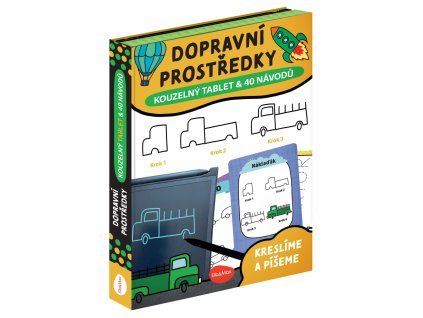 Kouzelný tablet & 40 návodů – DOPRAVNÍ PROSTŘEDKY