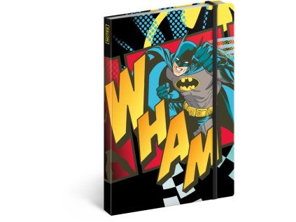 NOTIQUE Notes Batman – Wham, linkovaný, 13 x 21 cm