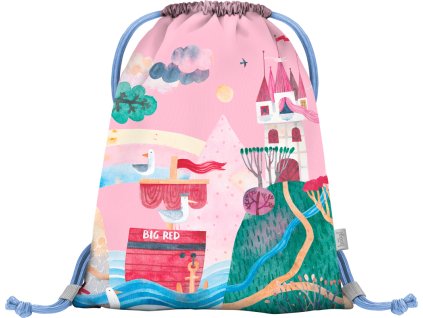 Pytlík na obuv POHÁDKA 36x30 růžový