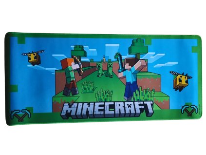 Herní podložka XL MINECRAFT 79 x 35 cm