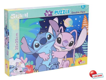 Puzzle LILO A STITCH 2v1 24 dílků