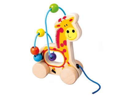 186960 tahaci zirafa drevena labyrint 16cm