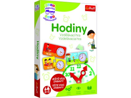 Dětská hra MALÝ OBJEVITEL - HODINY