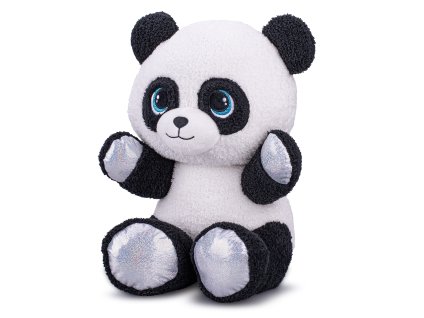 187503 panda plysova 24cm
