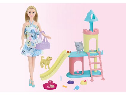 187497 panenka se zviratky 30 cm