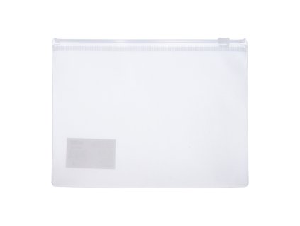 187233 slozka se zipem 29x21 5 cm transparentni