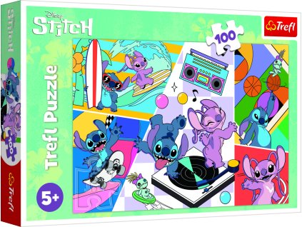 187530 trefl puzzle 100 vzpominky lilo stitch