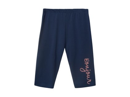 Dívčí 3/4 kraťasy Bonjour - tmavě fialová - velikost 164