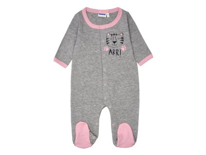 Dívčí dupačky ARRI - šedý melanž - velikost 86