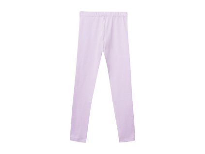 Dívčí legginy - šeříková - velikost 122