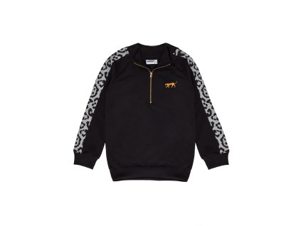 Dívčí mikina Gepard - černá - velikost 152