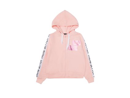 Dívčí mikina s kapucí Trend Setter - růžová - velikost 164