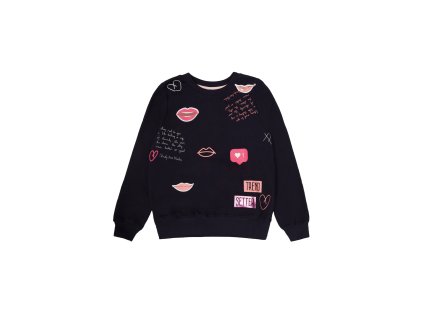 Dívčí mikina Trend Setter - navy - velikost 164