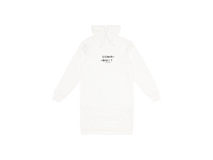 Dívčí šaty Don't Quit - bílá - velikost 164