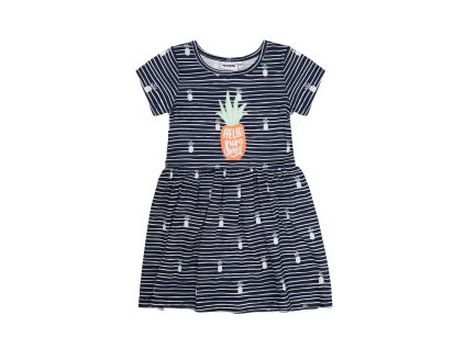 Dívčí šaty Hallo Summer - navy - velikost 122