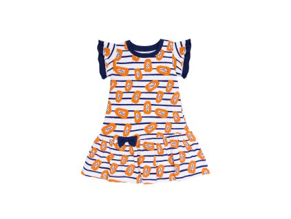 Dívčí šaty Papaya - bílá - velikost 122